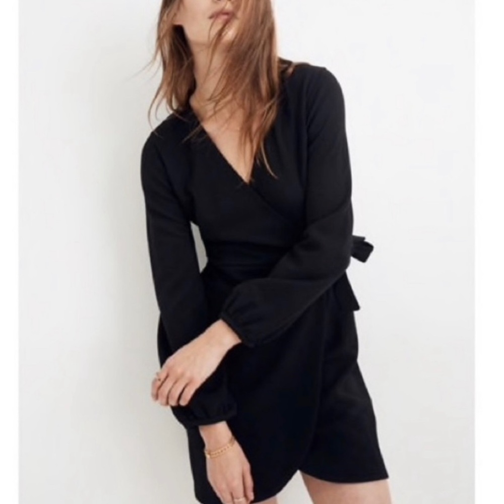 Madewell Longsleeve Vneck dress